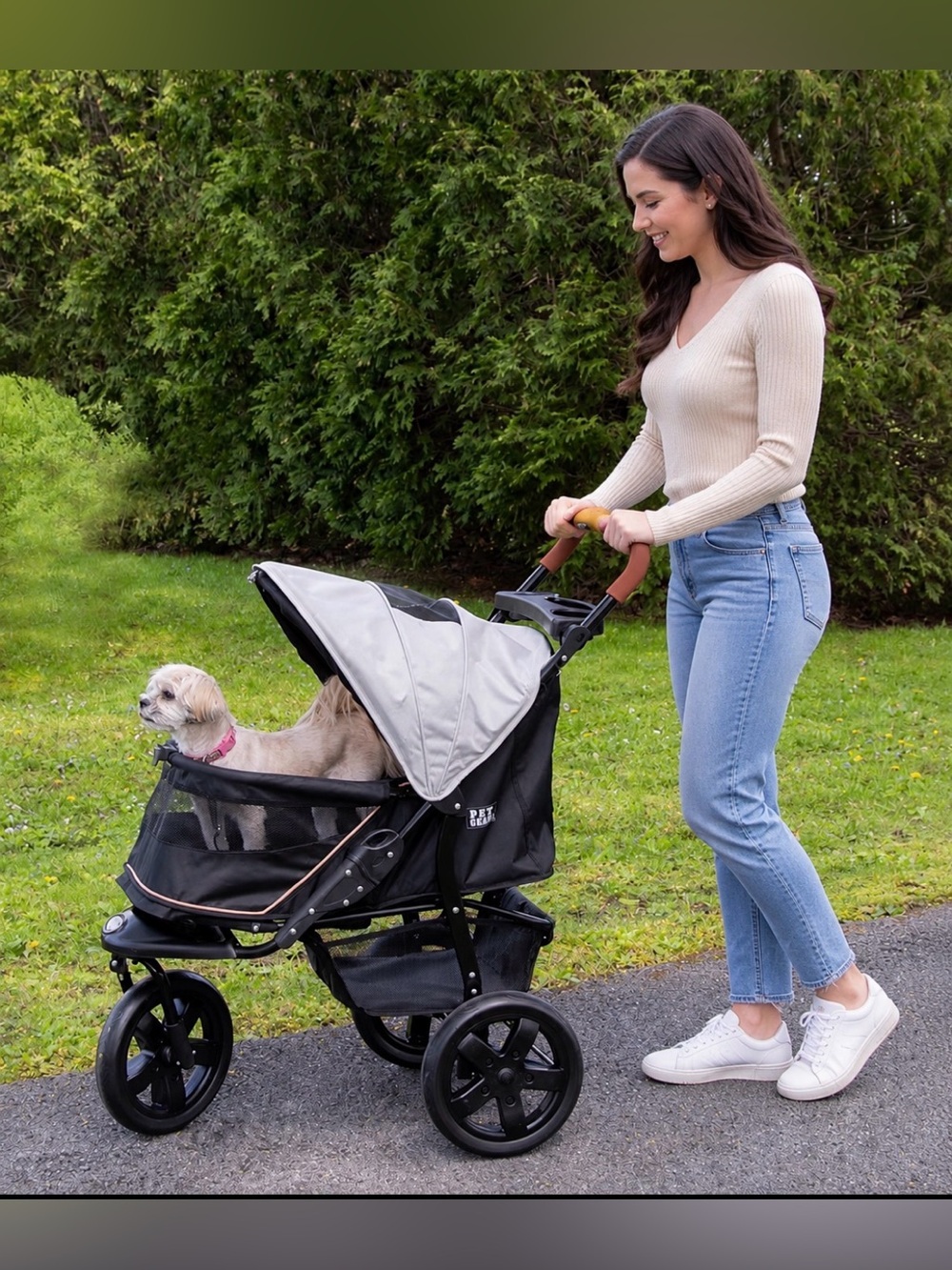 Pet Gear No-Zip AT3 Pet Stroller for Cats/Dogs,